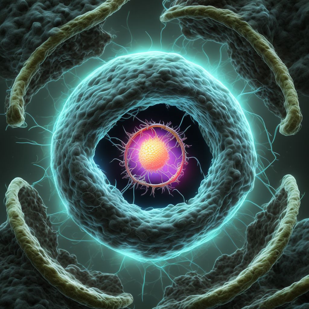 Unspecified choroidal detachment, bilateral digital illustration