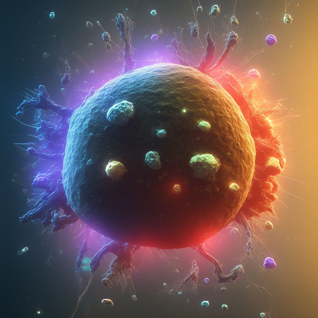 Other retinal detachments digital illustration