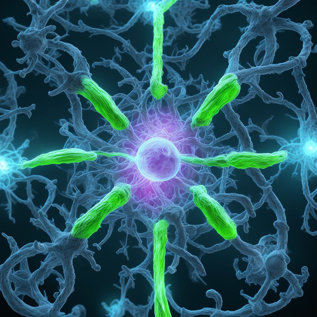 Central retinal vein occlusion, bilateral digital illustration