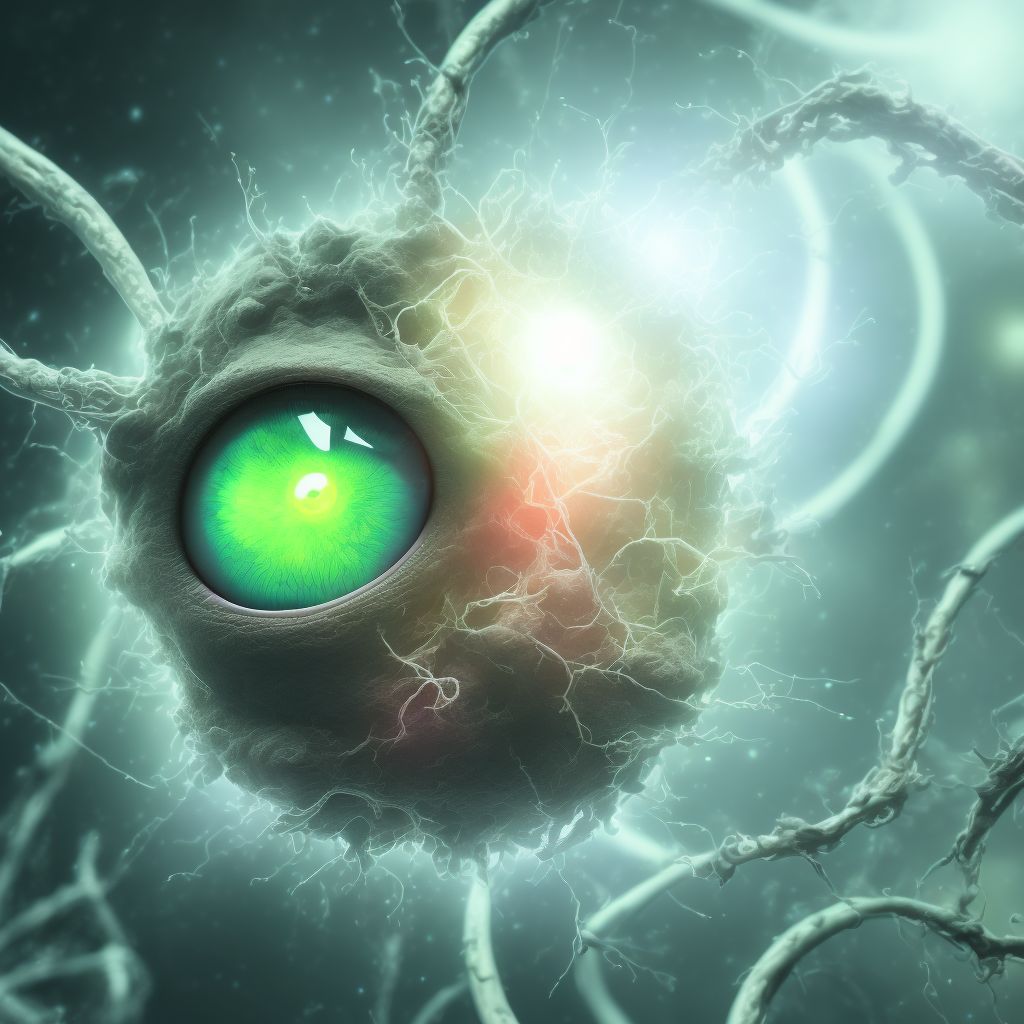 Retinopathy of prematurity, unspecified, unspecified eye digital illustration