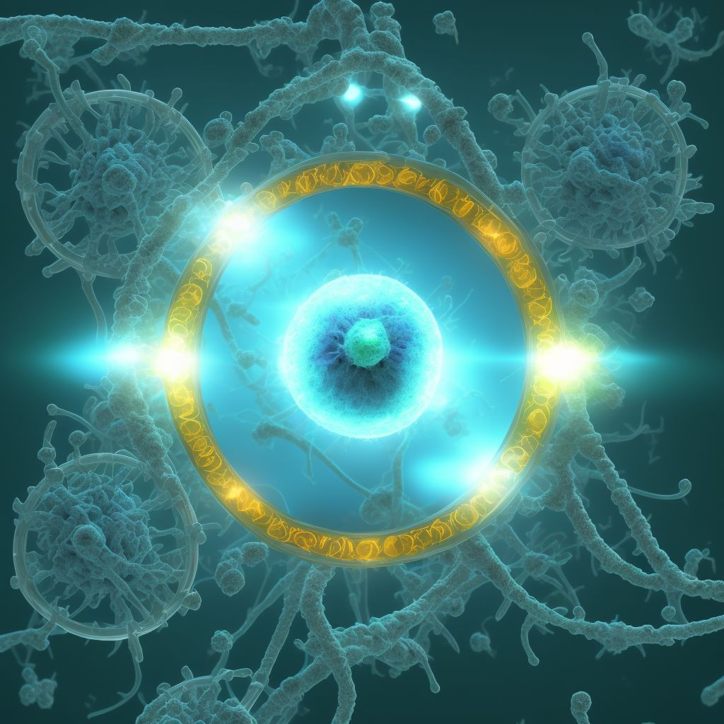 Low-tension glaucoma, bilateral, mild stage digital illustration