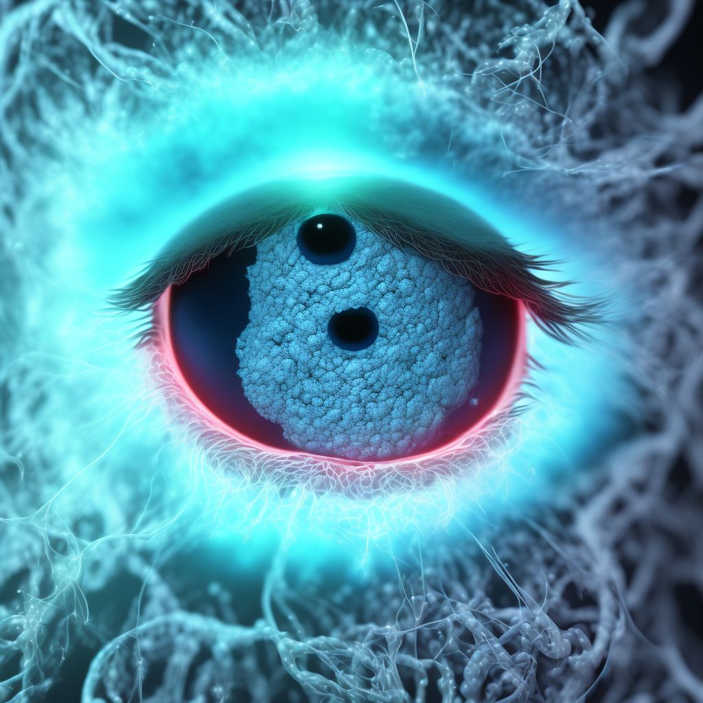 Pigmentary glaucoma, unspecified eye, mild stage digital illustration