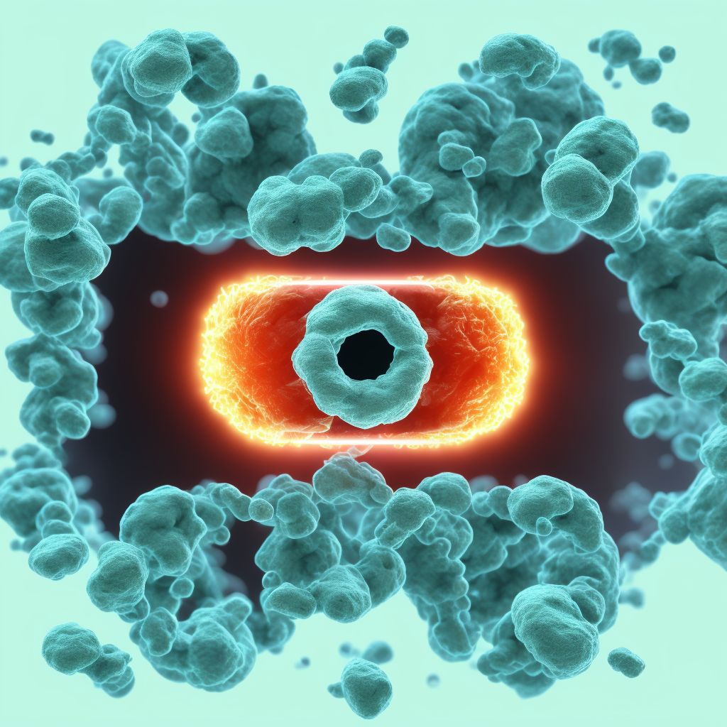 Glaucoma secondary to drugs, bilateral, mild stage digital illustration