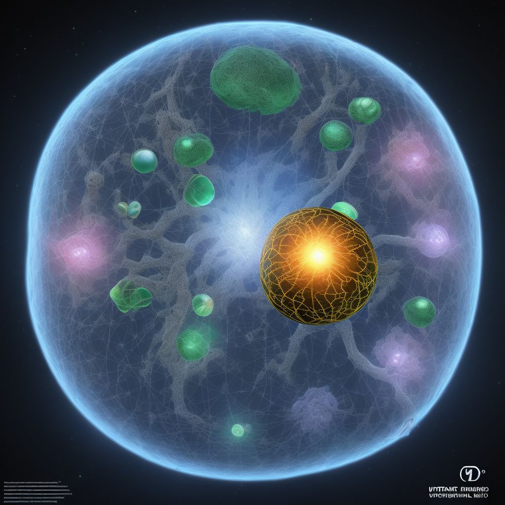 Retained (old) magnetic foreign body in posterior wall of globe, unspecified eye digital illustration