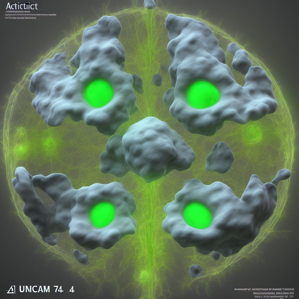 Acute actinic otitis externa, unspecified ear digital illustration