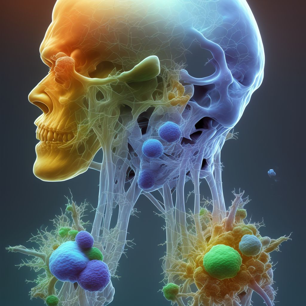 Unspecified noninfective disorders of pinna, unspecified ear digital illustration