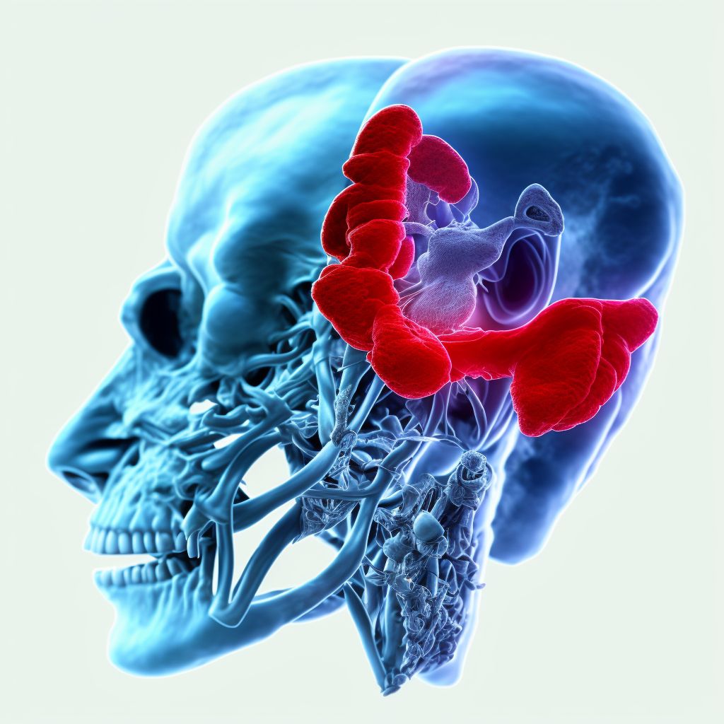 Other specified disorders of middle ear and mastoid, bilateral digital illustration