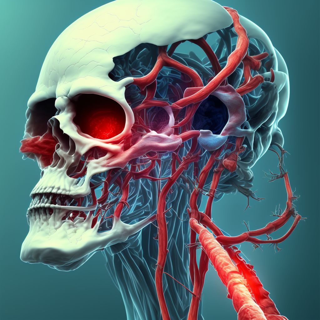 Unspecified degenerative and vascular disorders of ear, bilateral digital illustration