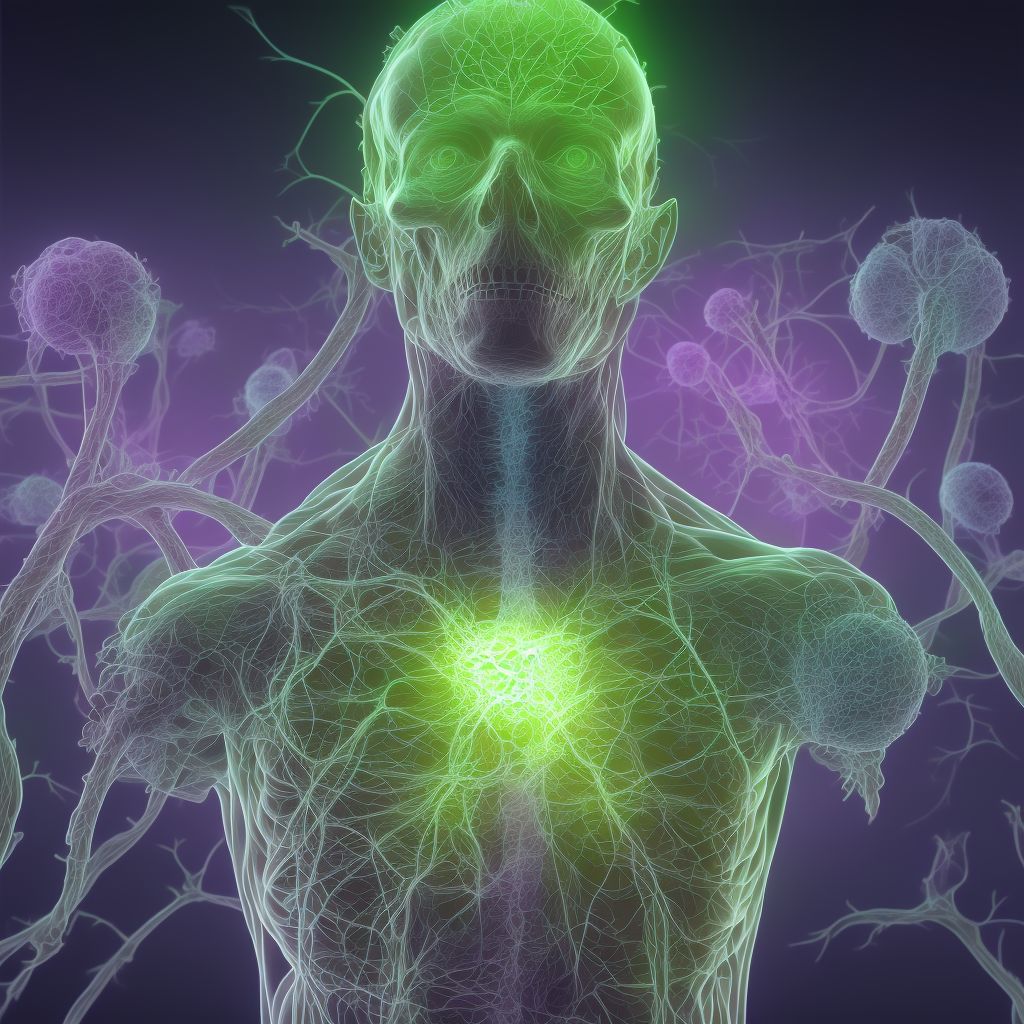 Disorders of unspecified acoustic nerve digital illustration