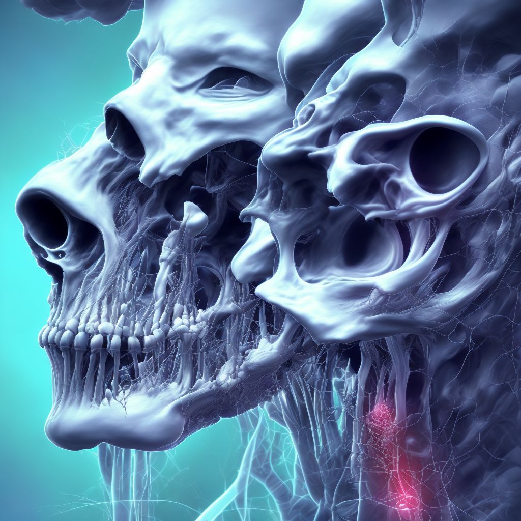 Other postprocedural complications and disorders of the ear and mastoid process, not elsewhere classified digital illustration