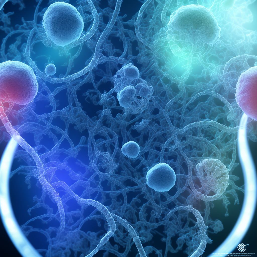 Hypertension secondary to other renal disorders digital illustration