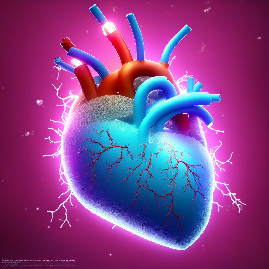 Other forms of chronic ischemic heart disease                                                                                                                                                                                                                    digital illustration