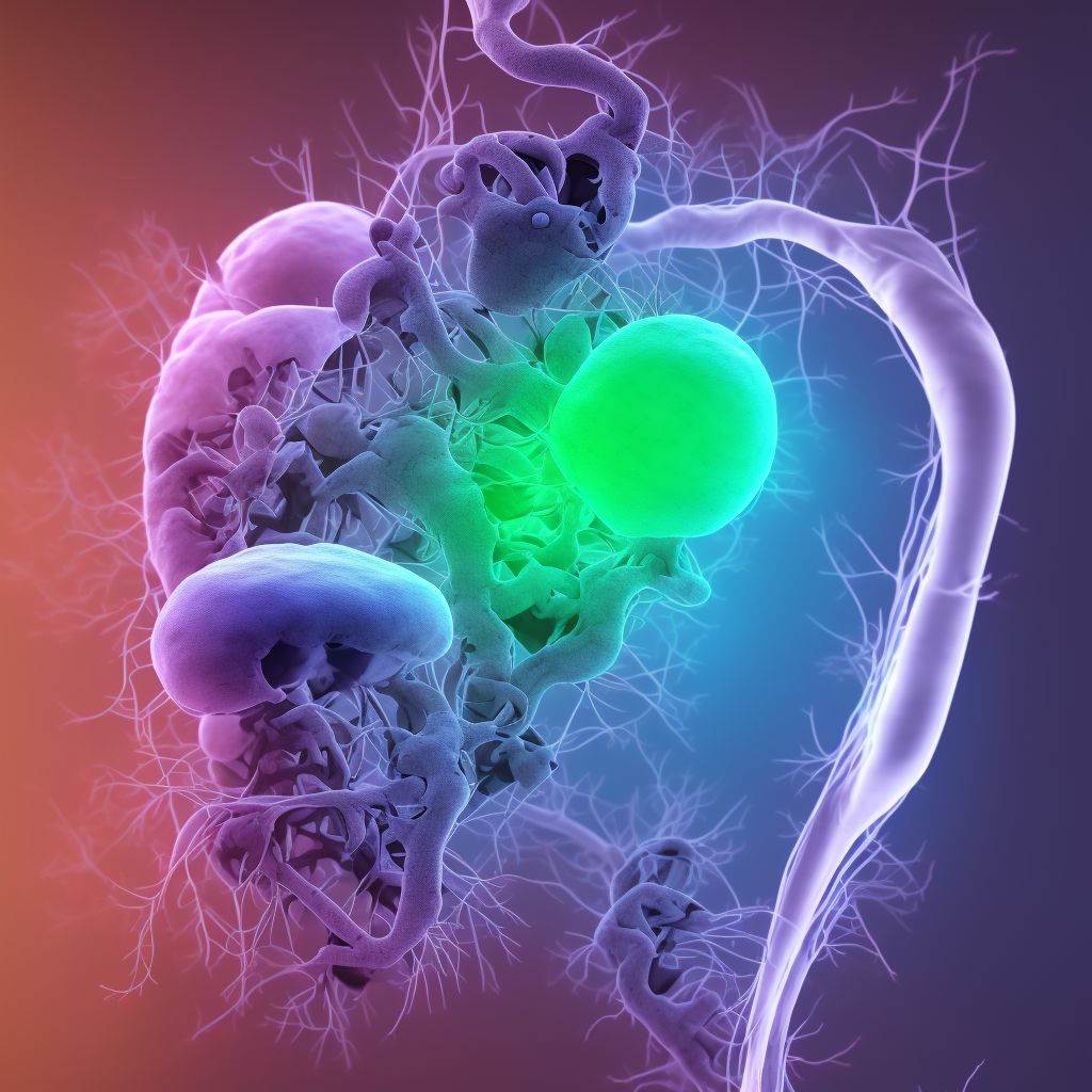 Acute and subacute endocarditis, unspecified digital illustration