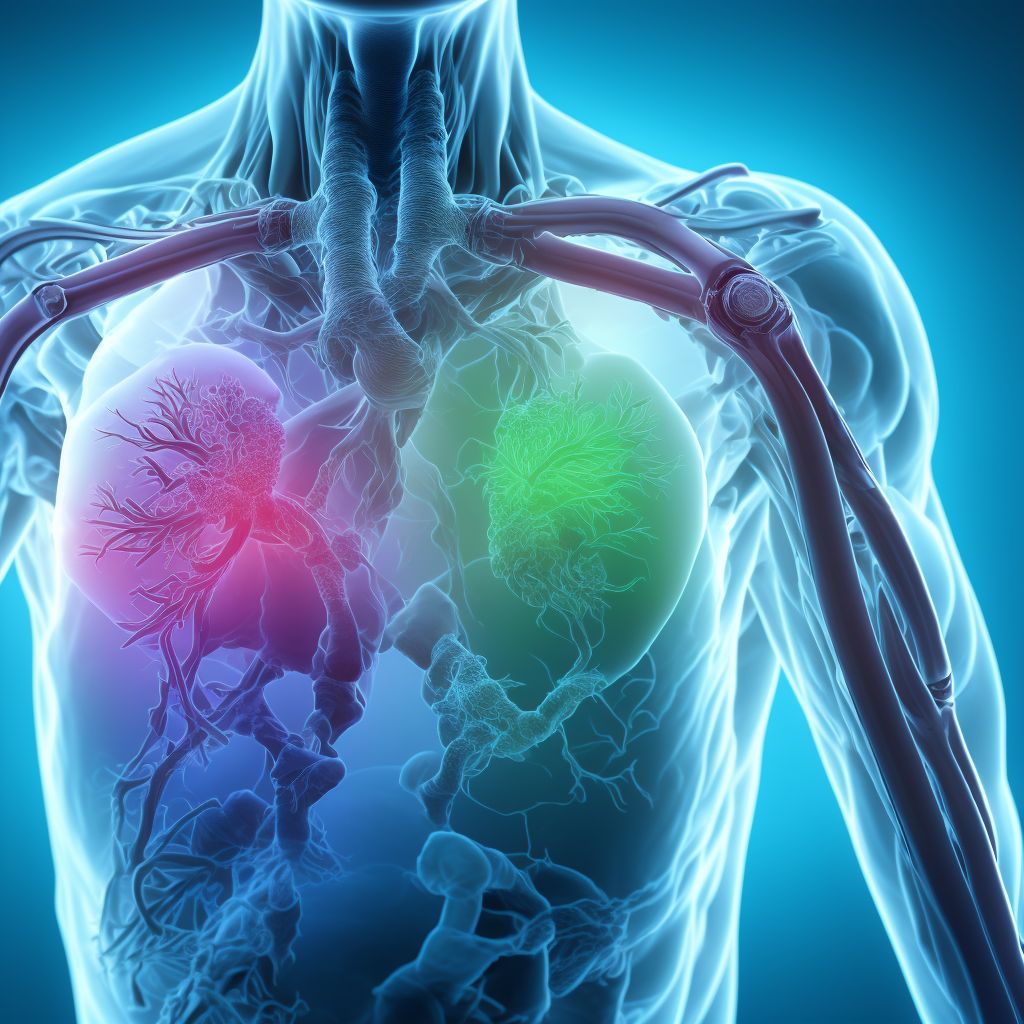 Nonrheumatic mitral valve disorder, unspecified digital illustration