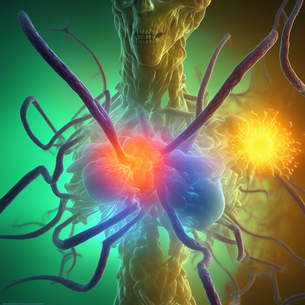 Nonrheumatic pulmonary valve stenosis digital illustration