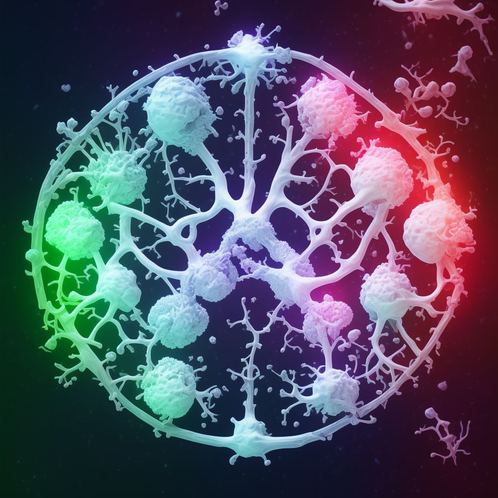 Atrioventricular block, first degree digital illustration