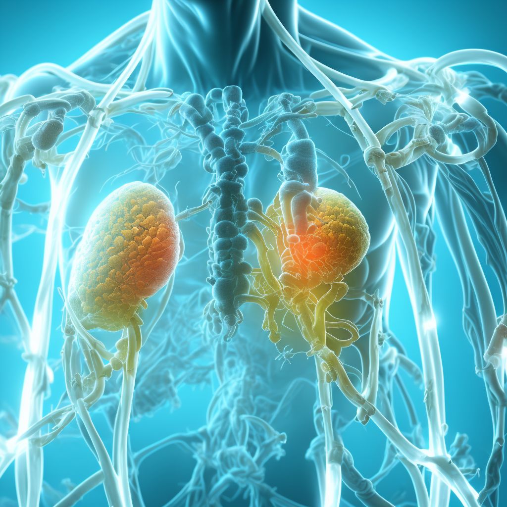 Chronic atrial fibrillation                                                                                                                                                                                                                                      digital illustration