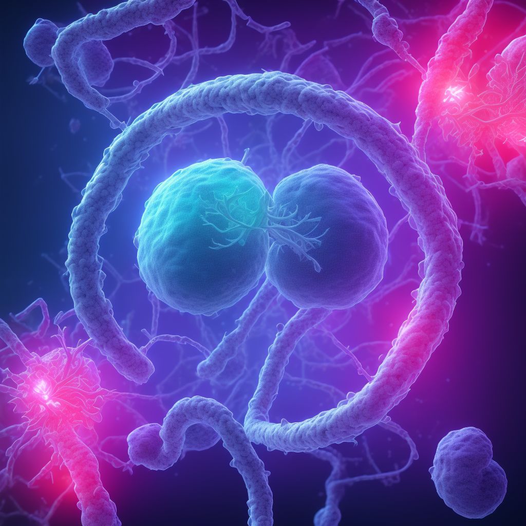 Ventricular premature depolarization digital illustration