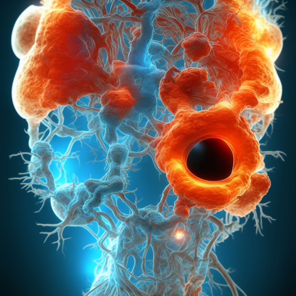 Nontraumatic subarachnoid hemorrhage from other intracranial arteries digital illustration