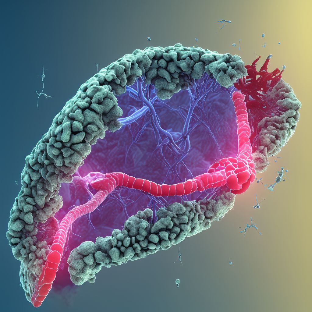 Dissection of aortic arch digital illustration