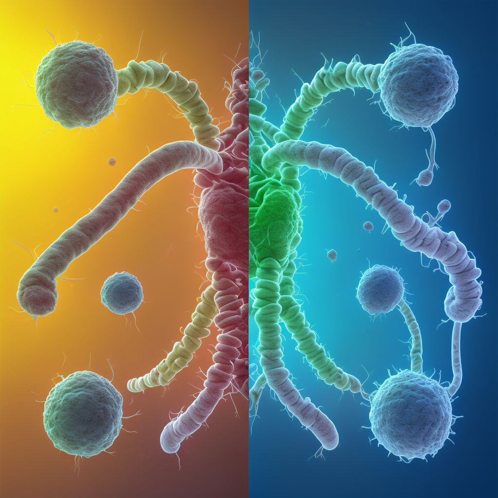 Juxtarenal abdominal aortic aneurysm, without rupture digital illustration