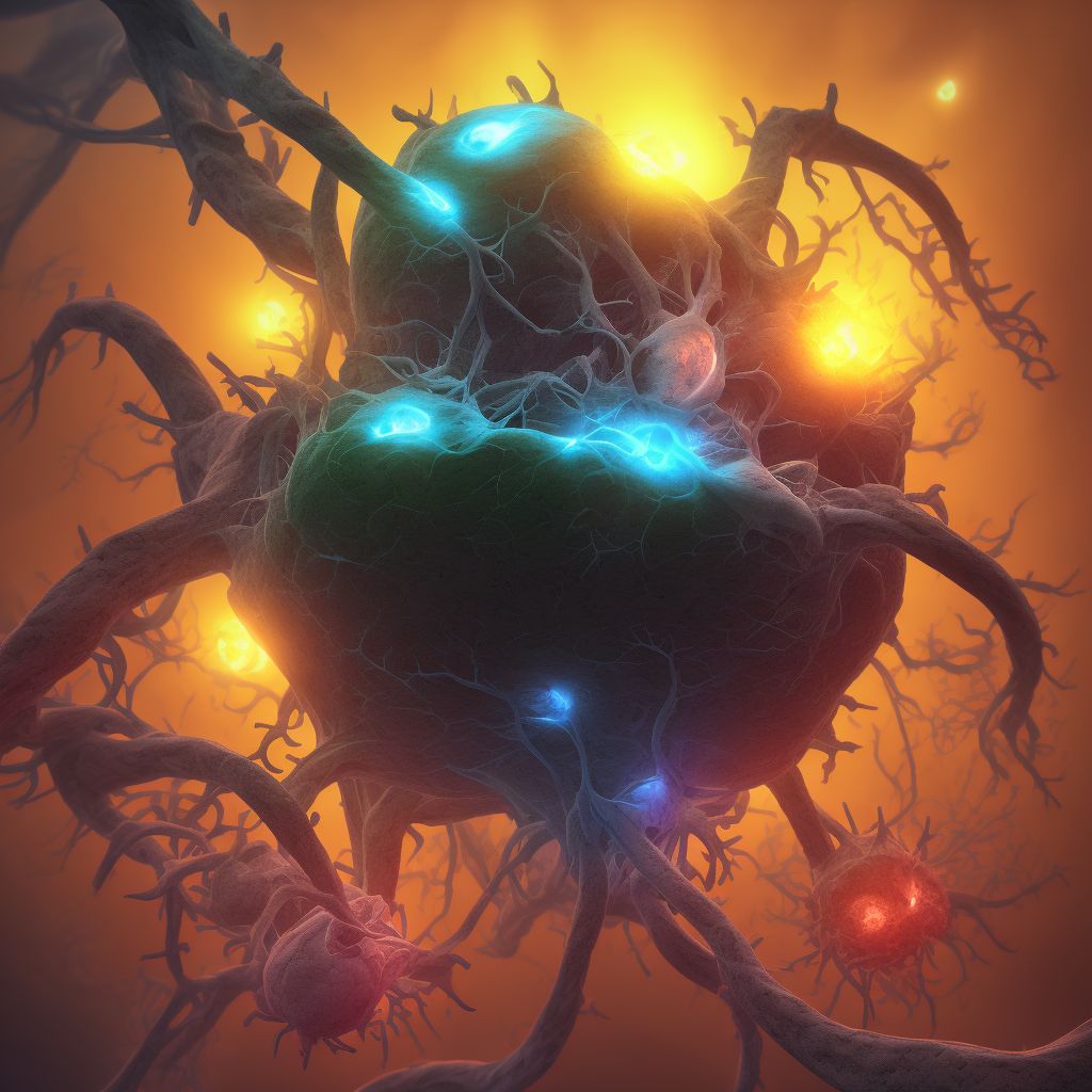 Embolism and thrombosis of arteries of the lower extremities digital illustration