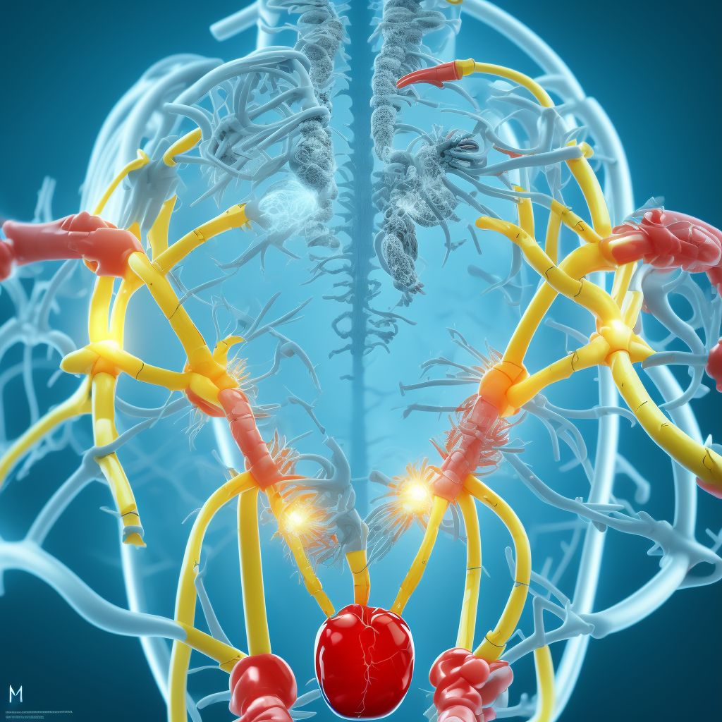 Intraoperative cardiac arrest during cardiac surgery digital illustration