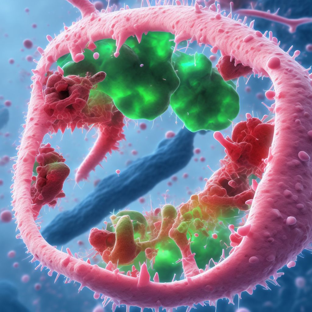 Acute pharyngitis due to other specified organisms digital illustration