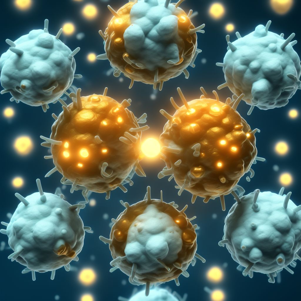 Influenza due to other identified influenza virus with the same other identified influenza virus pneumonia digital illustration