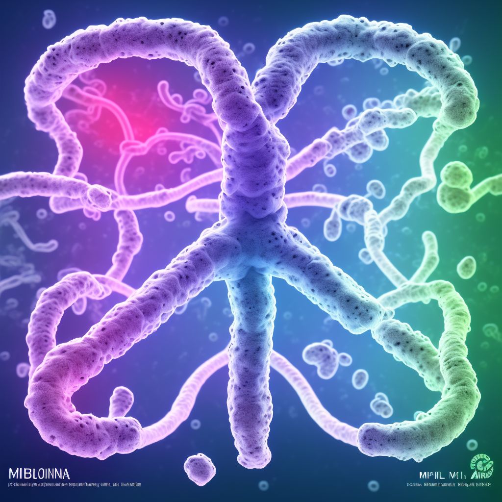 Pneumonia due to Klebsiella pneumoniae digital illustration