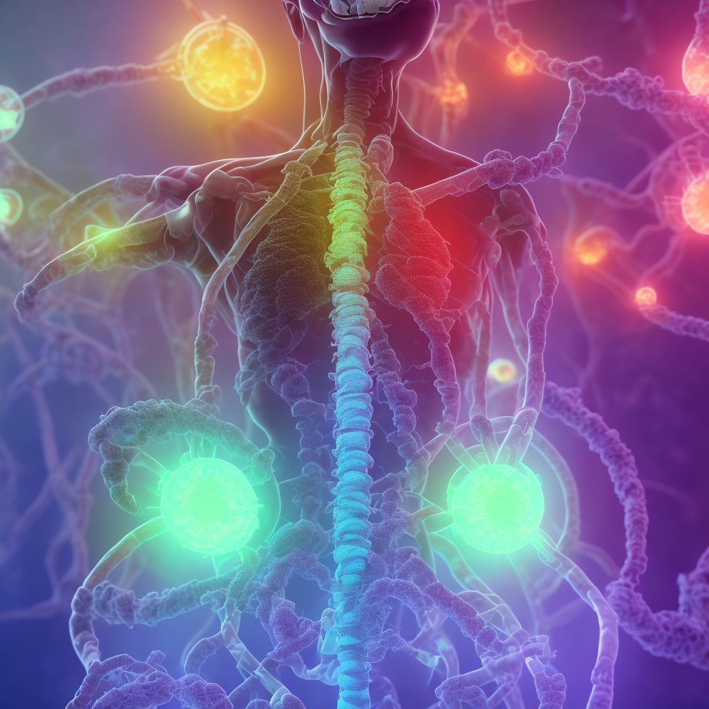 Pneumonia due to other Gram-negative bacteria digital illustration