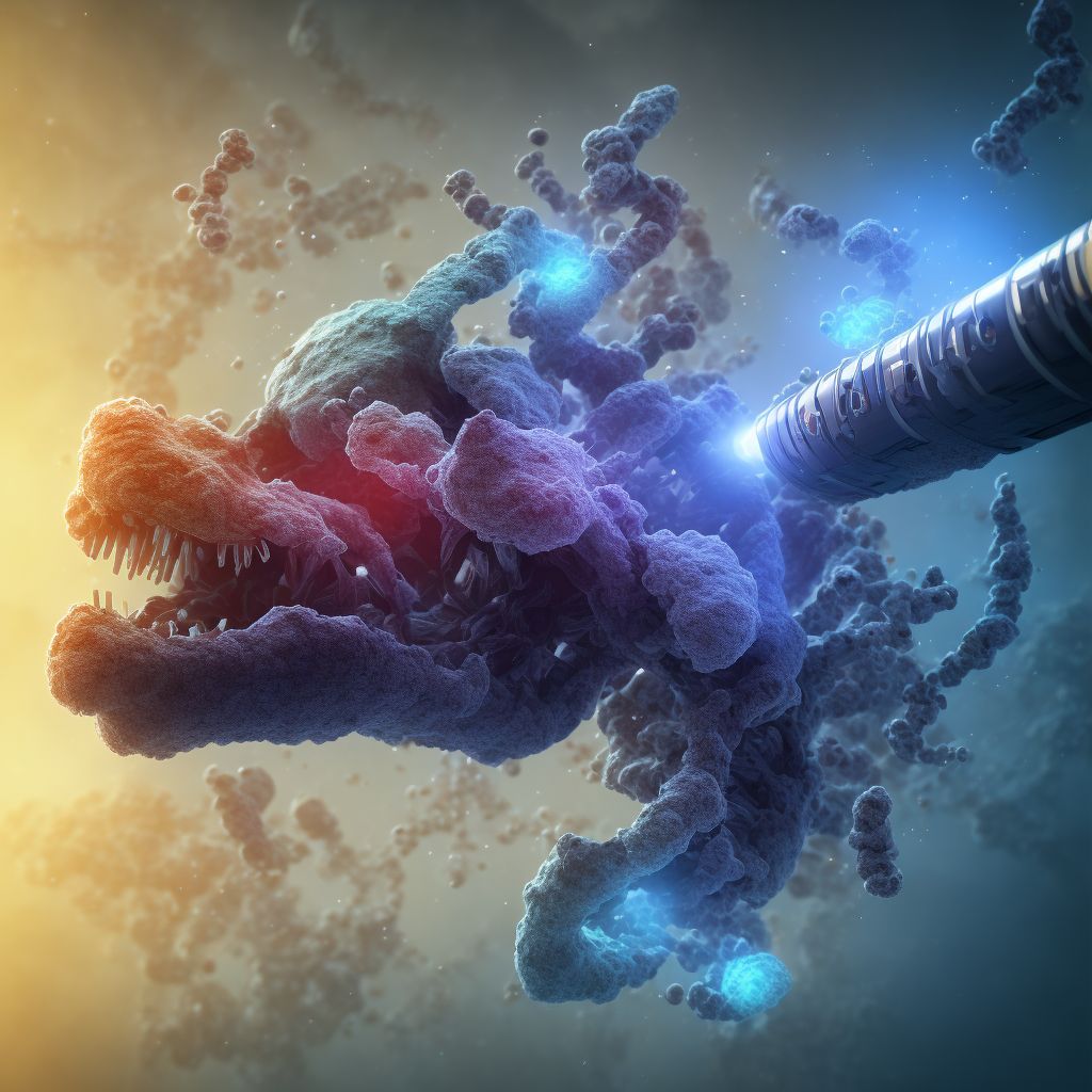 Acute bronchiolitis due to respiratory syncytial virus digital illustration