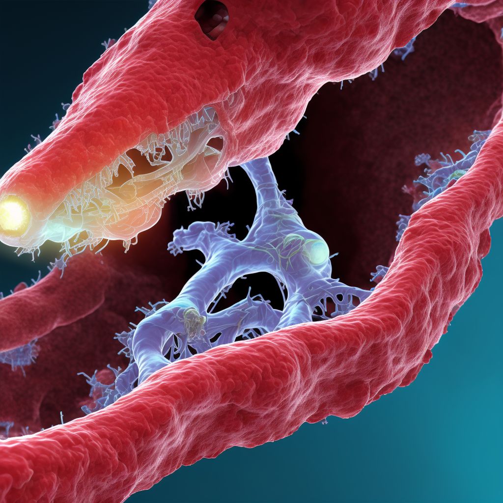 Peritonsillar abscess digital illustration