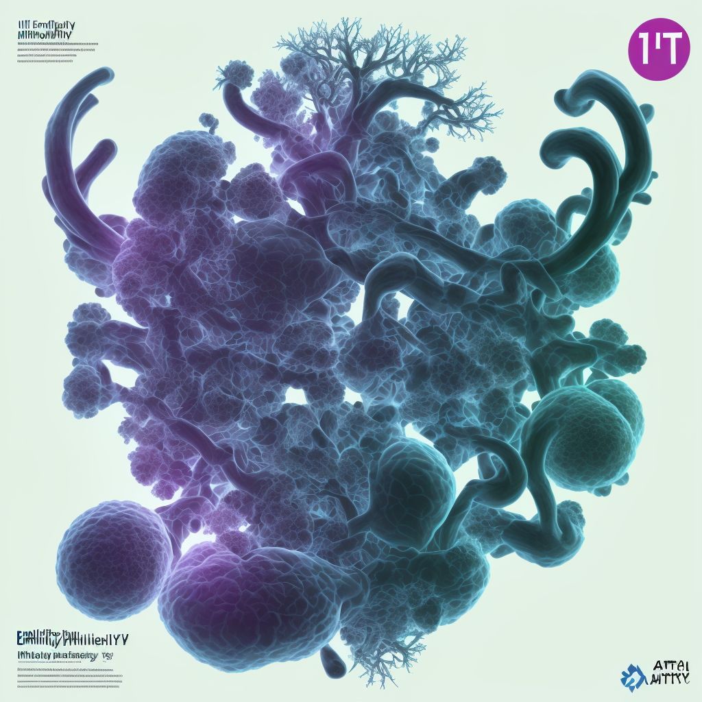 Unilateral pulmonary emphysema [MacLeod's syndrome] digital illustration