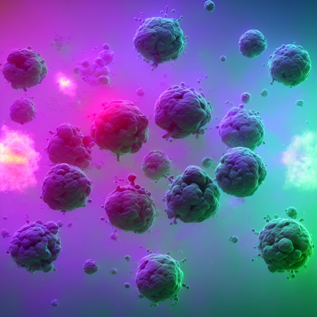 Other respiratory conditions due to chemicals, gases, fumes and vapors digital illustration