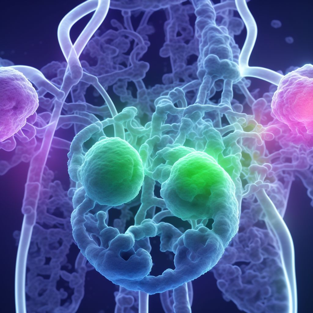 Pneumonitis due to inhalation of other solids and liquids digital illustration