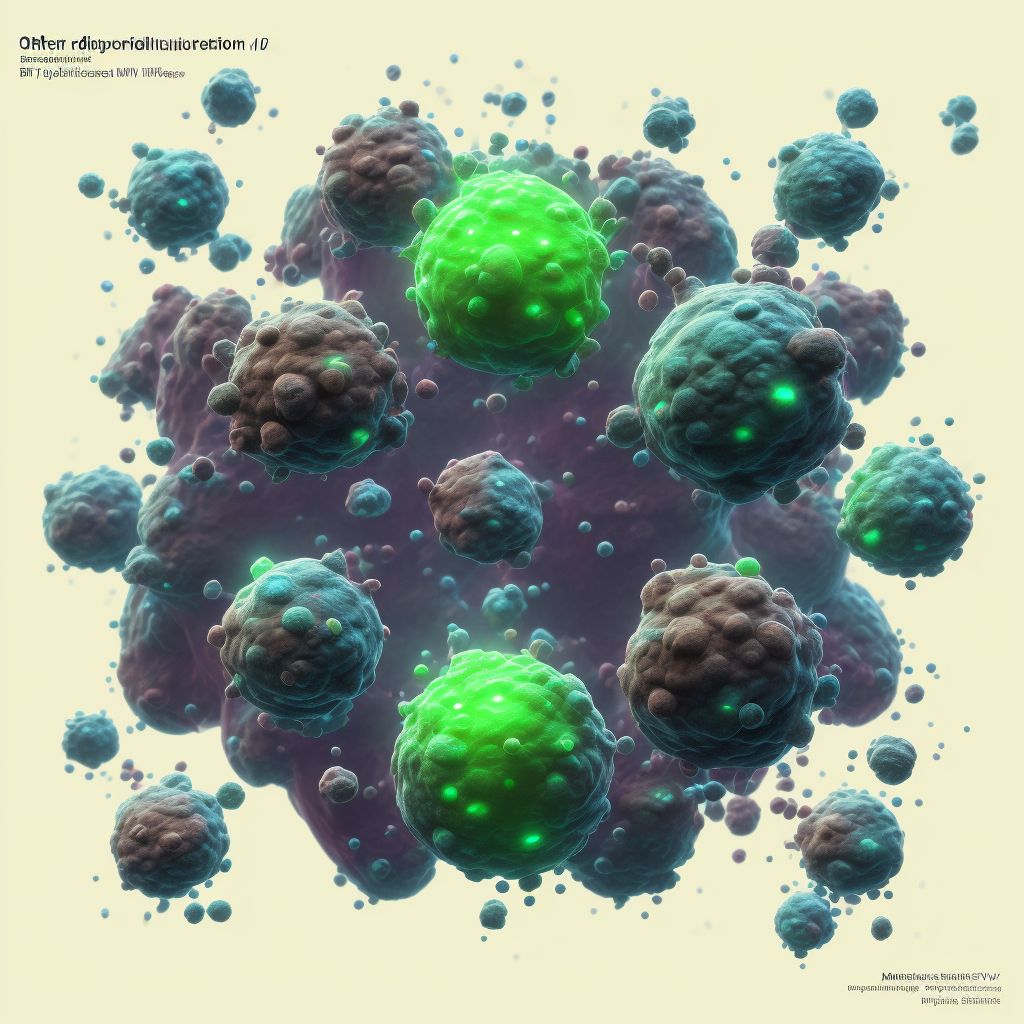 Other specified pleural conditions digital illustration