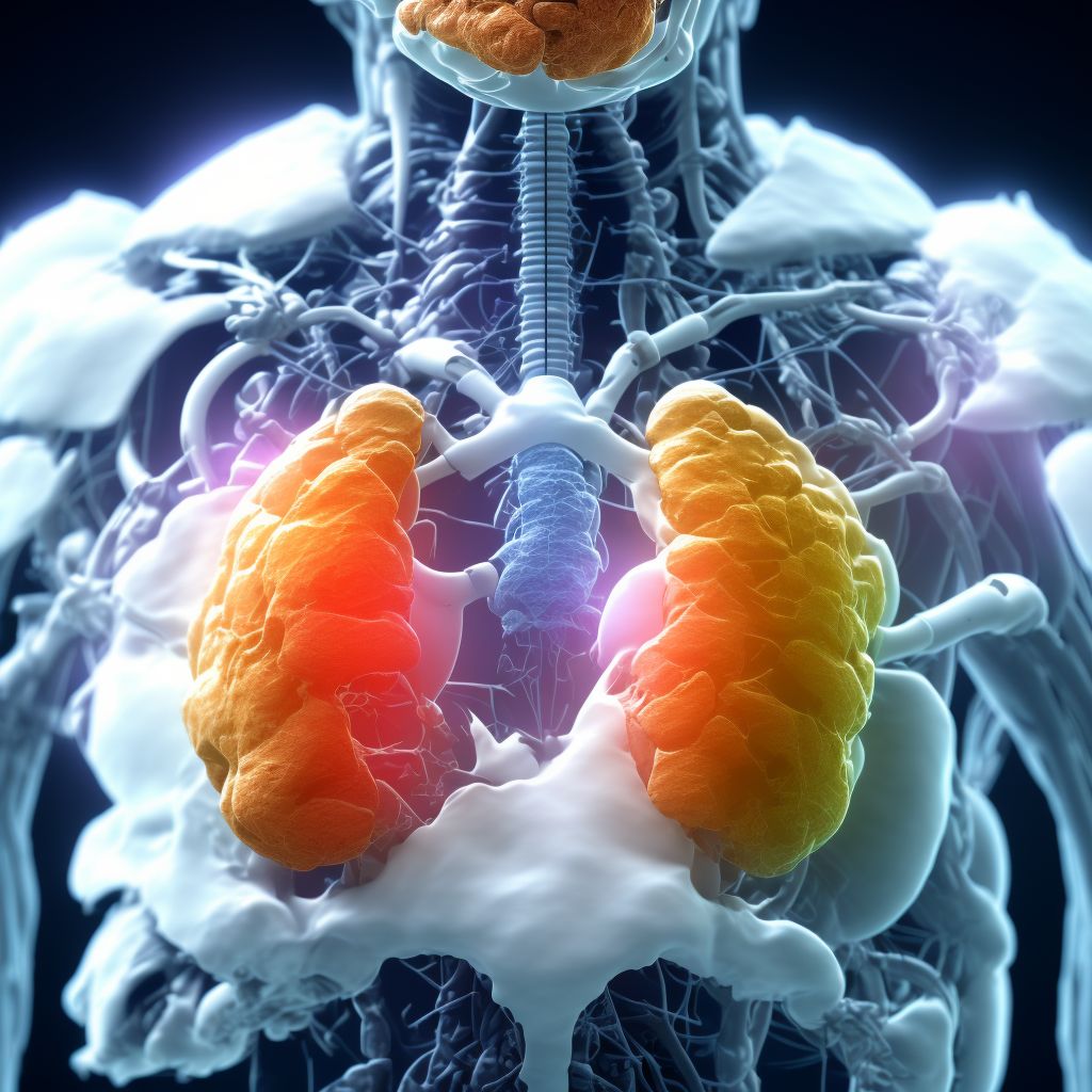 Other postprocedural complications and disorders of respiratory system, not elsewhere classified digital illustration