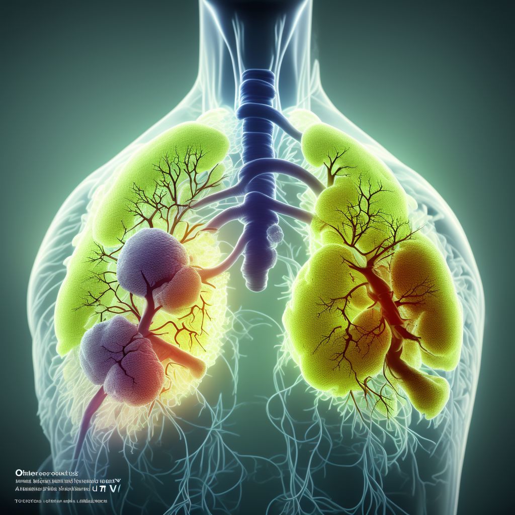 Other disorders of lung digital illustration