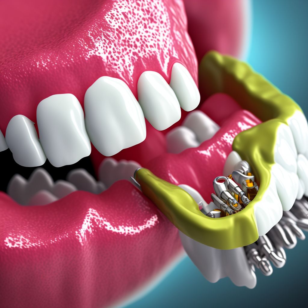 Dental caries on pit and fissure surface limited to enamel digital illustration