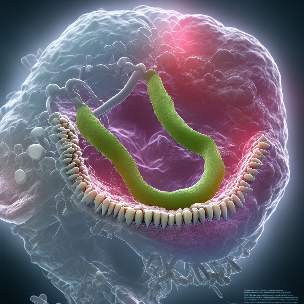 Disorder of gingiva and edentulous alveolar ridge, unspecified digital illustration