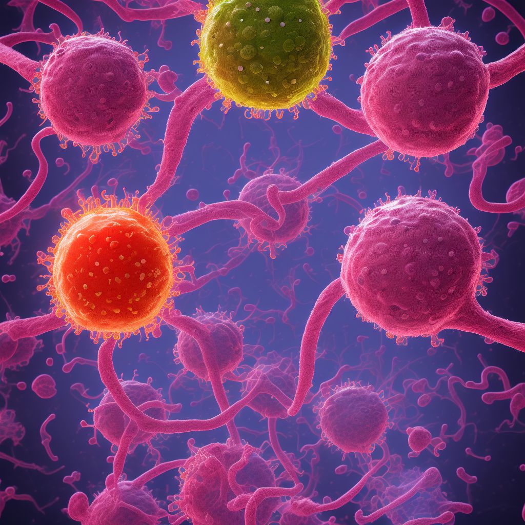 Disturbances of salivary secretion digital illustration