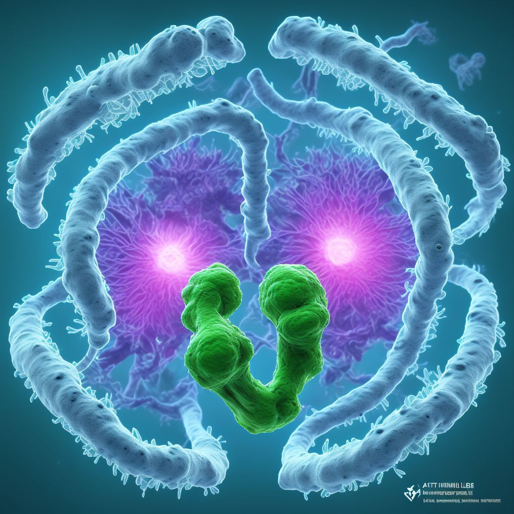 Acute gastric ulcer with both hemorrhage and perforation digital illustration