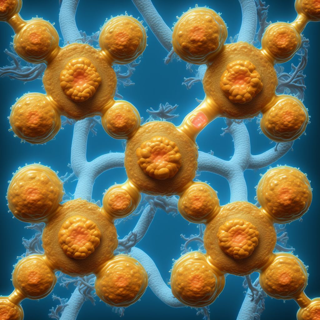 Gastric intestinal metaplasia without dysplasia, involving the cardia digital illustration