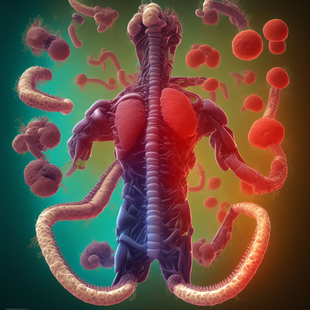 Functional intestinal disorder, unspecified digital illustration