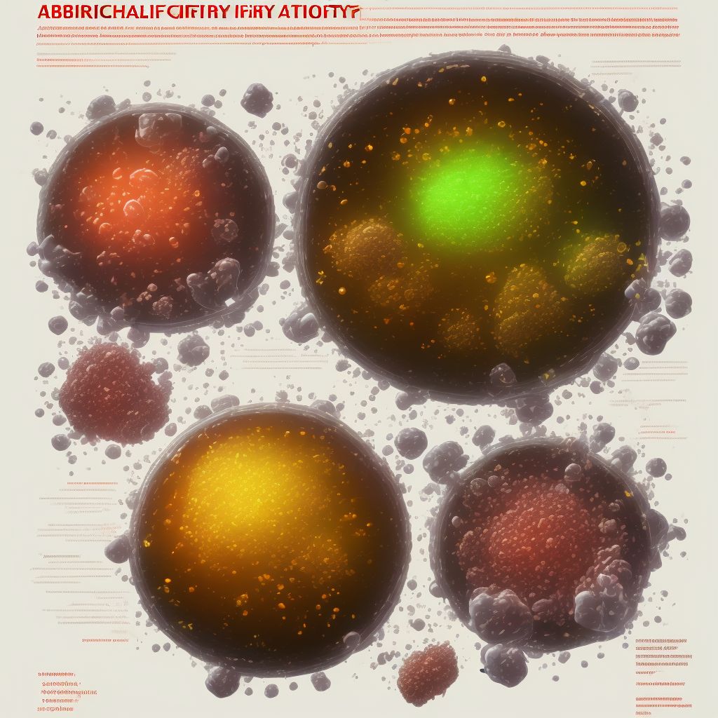 Alcoholic fatty liver digital illustration