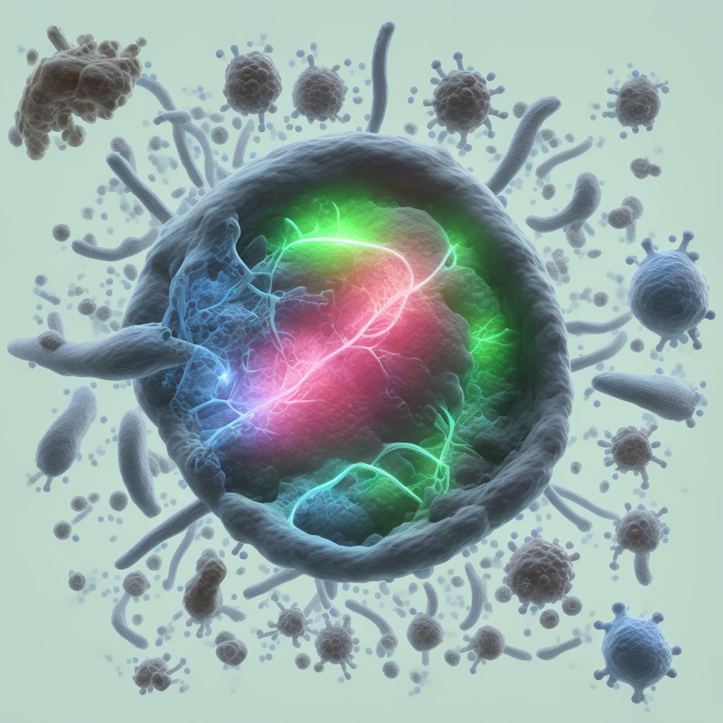 Other specified diseases of pancreas digital illustration