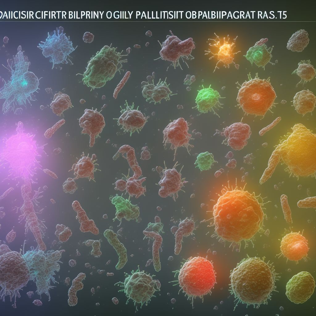 Disorders of gallbladder, biliary tract and pancreas in diseases classified elsewhere digital illustration