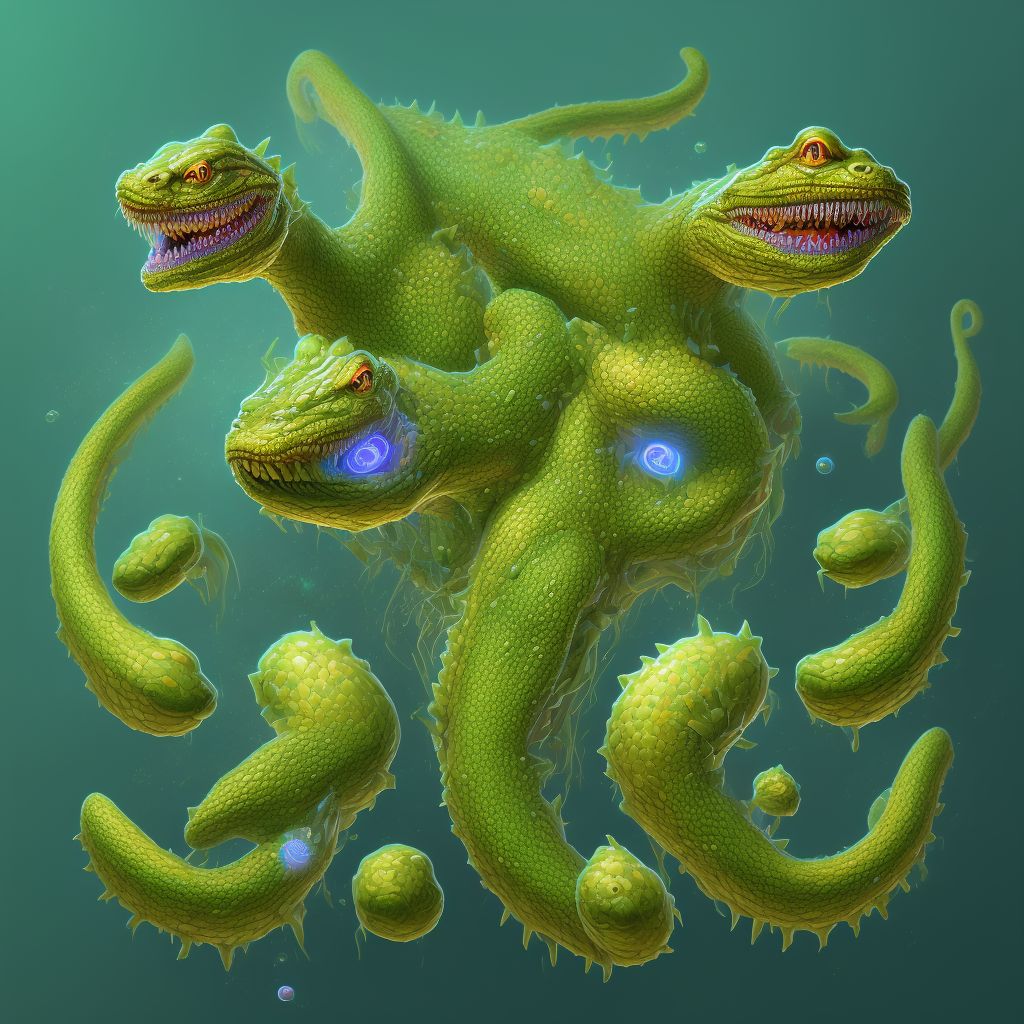 Dermatitis herpetiformis digital illustration