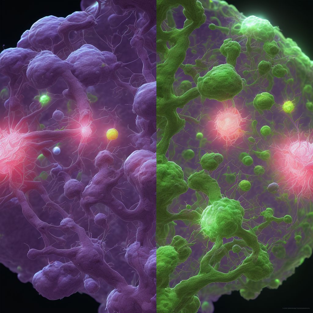 Nonbullous erythema multiforme digital illustration